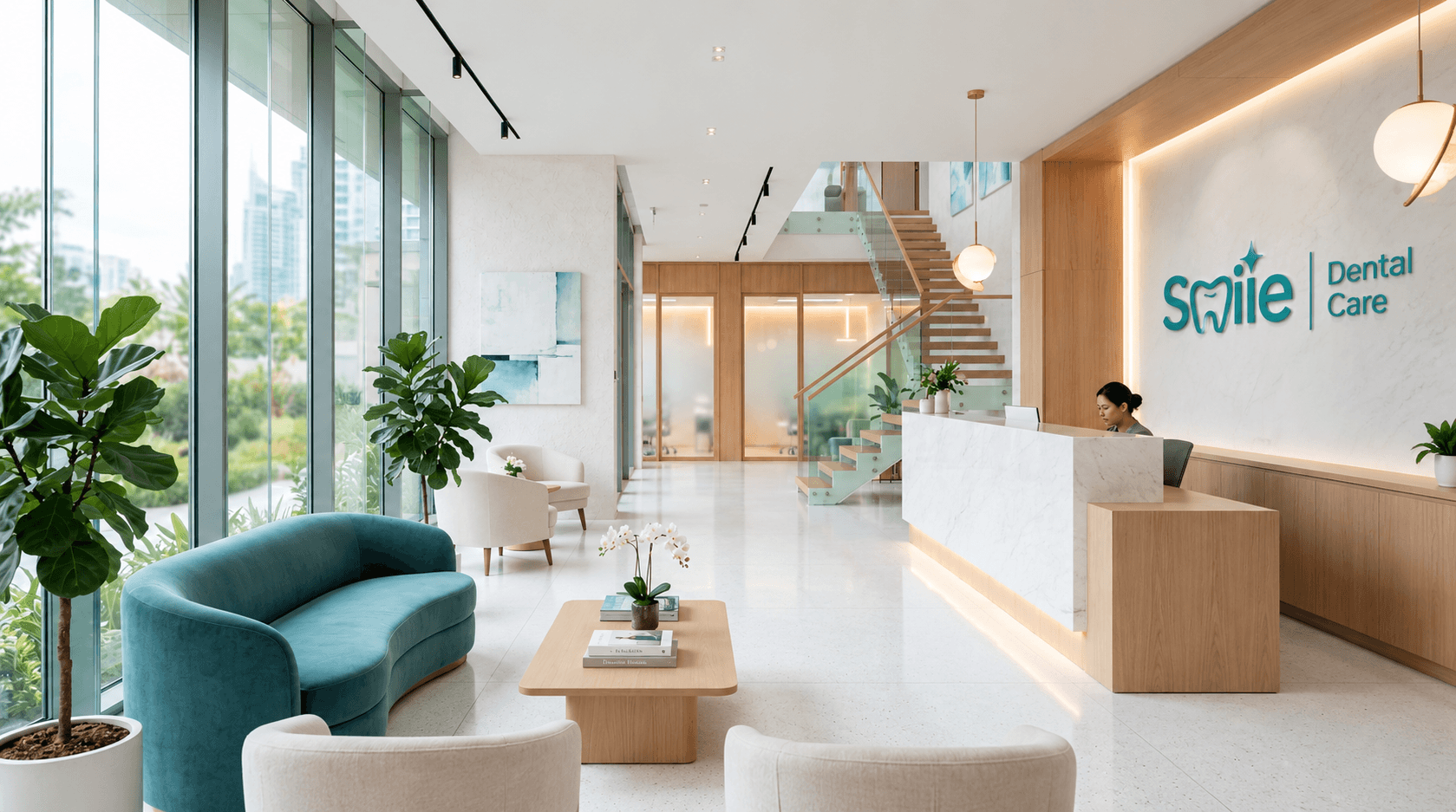 Smile Dental Care modern clinic interior